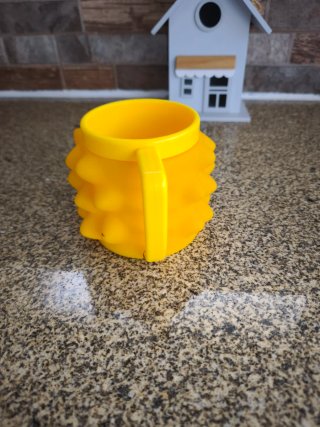 Copo Lisa Simpson Amarelo
