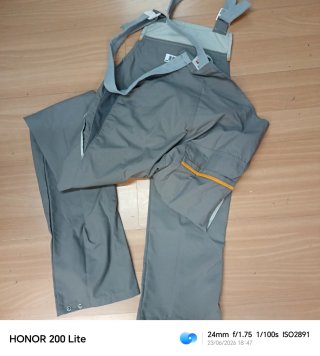 Mono de trabajo gris talla L