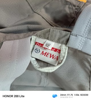 Mono de trabajo gris talla L
