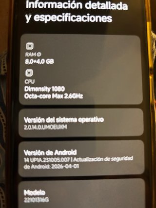 Xiaomi Redmi Note 12 Pro 5G Negro