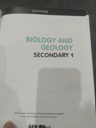 Biology & Geology 1º ESO. Student's book. GENiOX