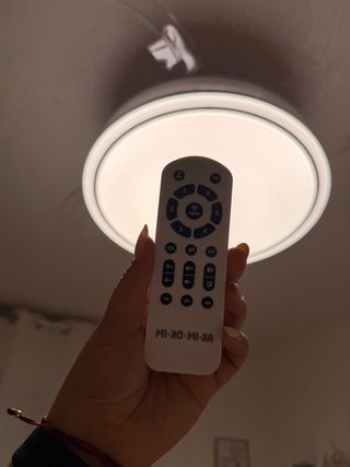 Ventilador de techo con luz