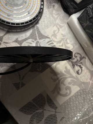 LOTE 6 Campanas LED UFO 100W Luz Cálida NUEVAS