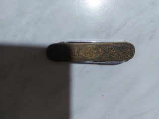 Coltellino Bayer decorato