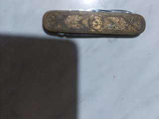 Coltellino Bayer decorato