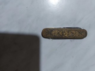 Coltellino Bayer decorato
