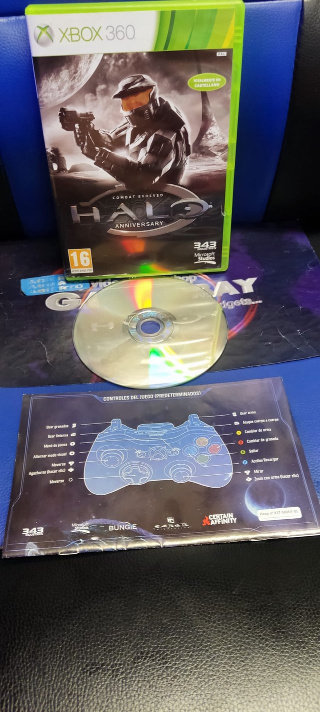 HALO COMBAT EVOLVED ANNIVERSARY XBOX 360 PAL ESPAÑ