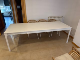 Mesa Comedor Extensible Ikea Ekedalen Blanca