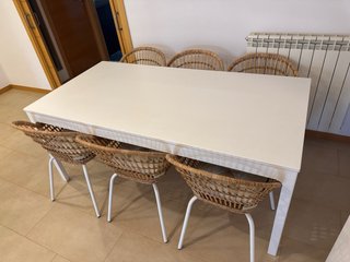 Mesa Comedor Extensible Ikea Ekedalen Blanca