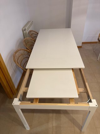 Mesa Comedor Extensible Ikea Ekedalen Blanca