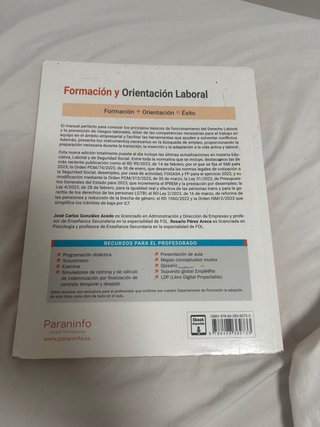 Formación y orientación laboral 10.ª edición 2023