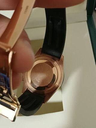 Reloj Rolex Daytona Oro Rosa Negro