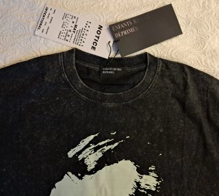 T-shirt Nietzsche ERD Vintage Nera Taglia M