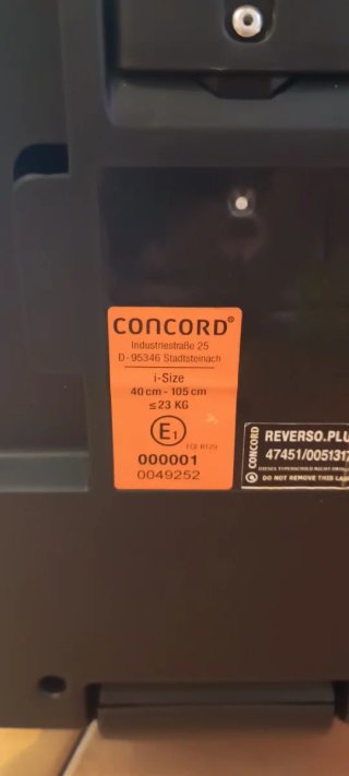 Silla coche Concord Reverso Plus i-Size