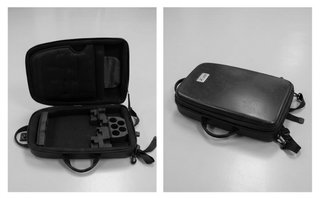 Estuche Doble K-Ses Premium Fusion Negro Mate
