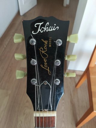 Guitarra Tokai Les Paul Love Rock Goldtop