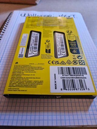 Corsair Vengeance DDR5 32GB (2x16GB) 6000MT/s CL30
