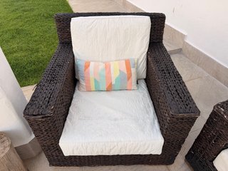 Conjunto de exterior de ratan
