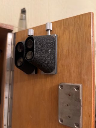 Microscopio Binocular Antiguo con Estuche