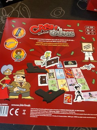 Cash 'n Guns 2ª Edición Juego de Mesa y expansión