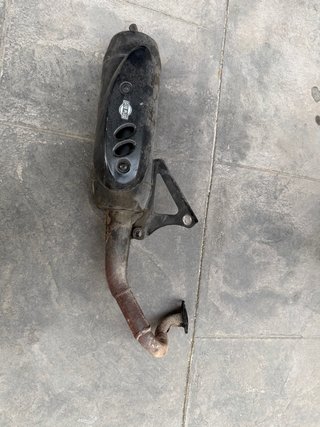 Tubo de escape Sitoplus corto Minarelli