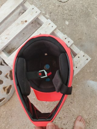 Casco integral Leatt naranja