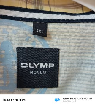 Camisa Olymp mangas corta