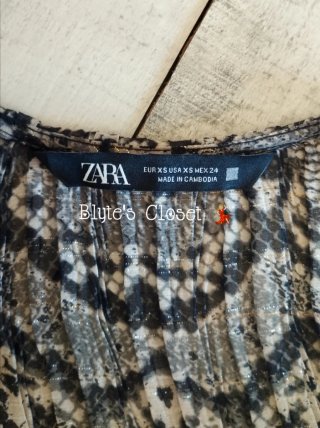 Blusa Top Zara