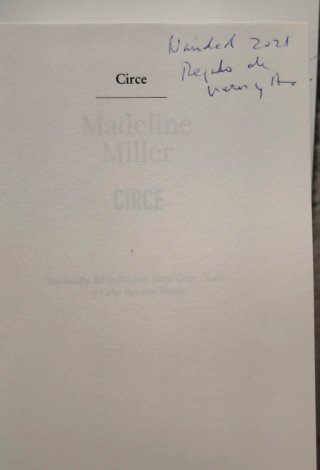 Circe - Madeline Miller (Novela). Tapa dura