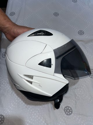 Casco Moto Shiro Blanco