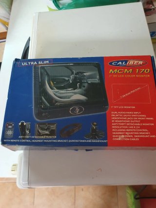 Pantalla Monitor Coche 7 Caliber MCM 170