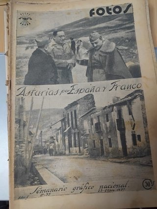 COLECCION 24 NÚMEROS SEMANARIO GRAFICO FAL