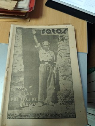 COLECCION 24 NÚMEROS SEMANARIO GRAFICO FAL