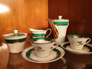 Juego de té Tú y Yo porcelana