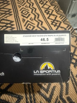 La Sportiva TX4 Evo GTX Talla 46.5