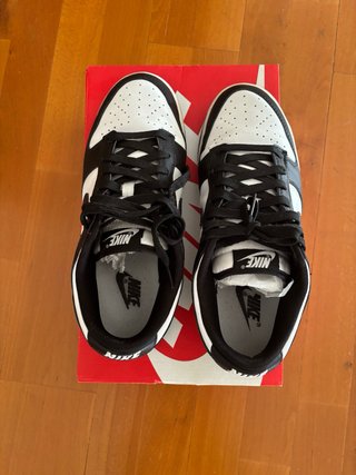 Nike Dunk Low Blanco y Negro