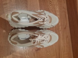 Zapatillas Marquiiz Talla 40 Beige/Blanco