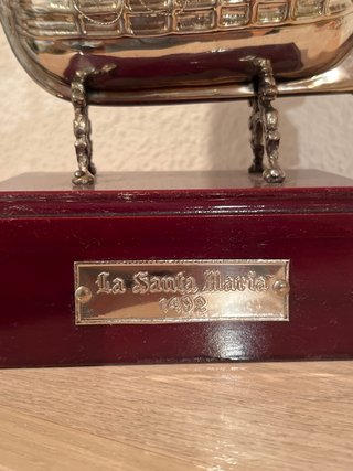 Maqueta Barco Santa María Cristóbal Colón