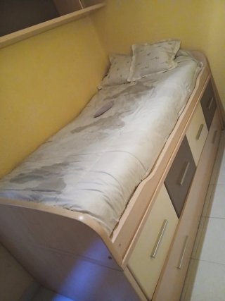 Cama nido con cajoneras
