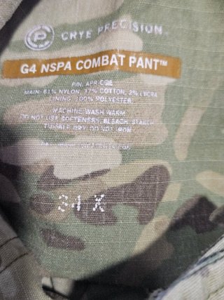 Lote 3x Pantalones Crye Precision Multicam
