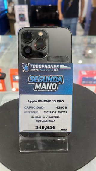 iPhone 13 Pro con caja