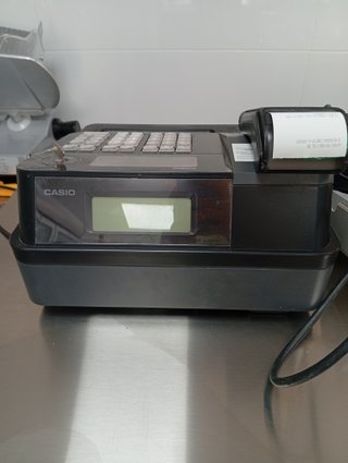 Caja Registradora Casio Negra