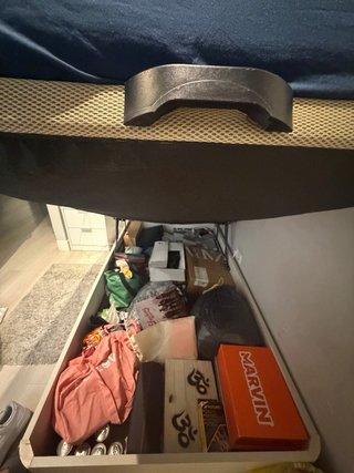 Cama completa canapé+colchón flexides biscoelástic