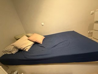 Cama completa canapé+colchón flexides biscoelástic