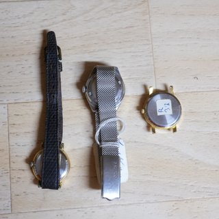 LOTE DE 3 RELOJES ANTIGUOS  (LM7)