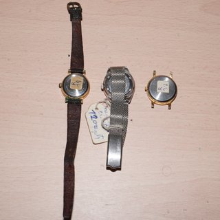 LOTE DE 3 RELOJES ANTIGUOS  (LM7)