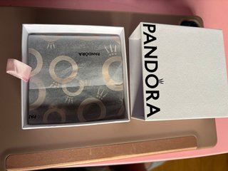 Pulsera Pandora con Cadena de Seguridad 18 cm