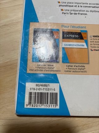 Objetivo Express 1 - Cahier d'activités
