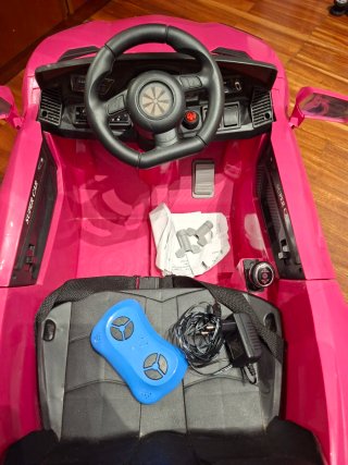 Coche Eléctrico Infantil Rosa