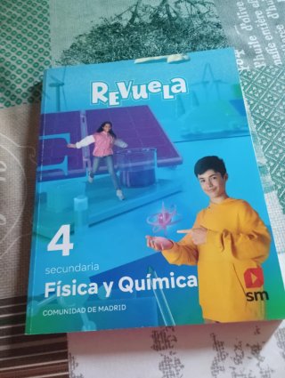 Física y Química, 4 Secundaria, Comunidad de Ma...